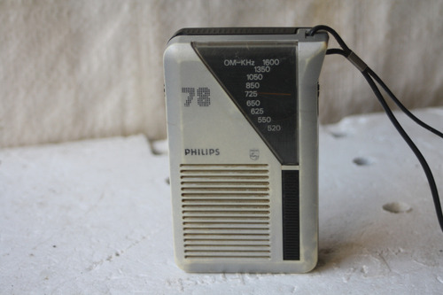 Antigo Radinho Pilha Philips Model. Al-078 Funcionando (Usado)