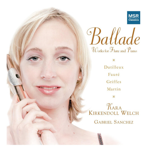 Cd:ballade: Obras Para Flauta Y Piano De Dutilleux, Faure, G