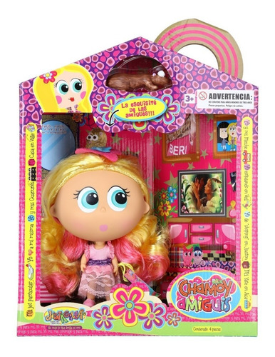 Imagen 2 de 4 de Muñeca Berinaiz Chamoy Y Amigüis Distroller 946256