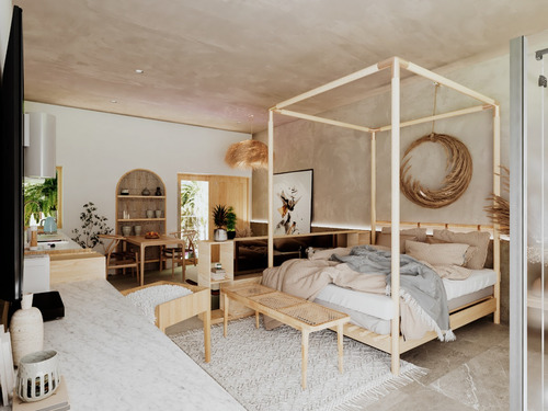 Departamento En Venta En Tulum, Quintana Roo, Xiib Kaab, A Tan Solo Unos Minutos De La Zona Hotelera