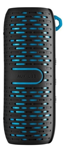 Caixa De Som Bluetooth Lenoxx Bt502_ap Bat Até 8h 15w Cor Azul 110v/220v
