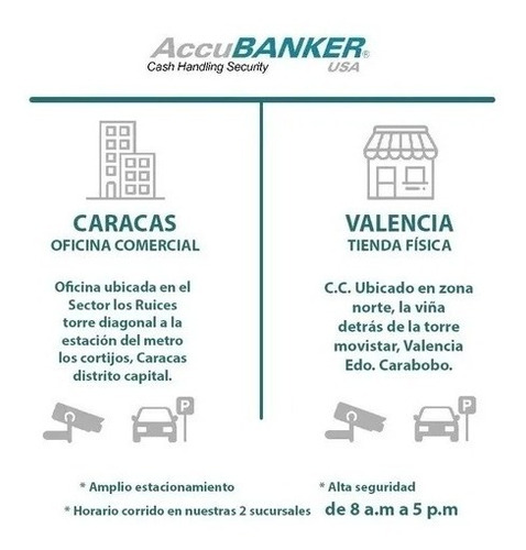 Imagen 6 de 7 de Detector De Dolares Accubanker D500 (dolar) 3 Año Garantía