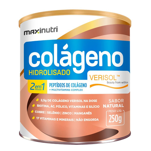 Colágeno Hidrolisado Verisol 250g - Rugas Nunca Mais