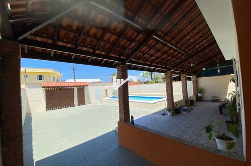 Imagem 10 de 11 de Casa Com Piscina Em Itanhaém 03 Quartos Ca953-f R