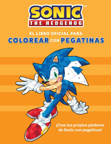 Libro Sonic The Hedgehog. El Libro Oficial Para Colorear ...