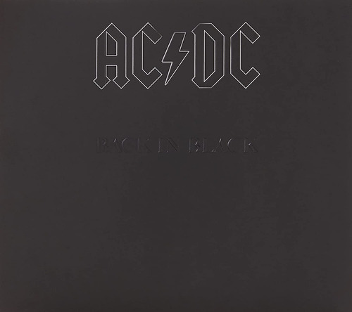 Ac / Dc - Back In Black - Disco Cd (10 Canciones)