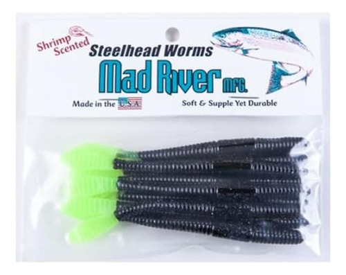 Mad River Gusanos Steelhead De 4 Pulgadas