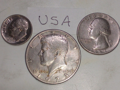 Monedas Usa. Lote X 6