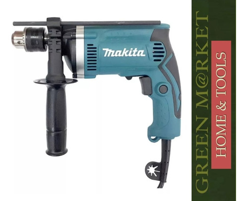 Taladro Percutor Atornillador 13mm Makita Hp1630 710w + Acc