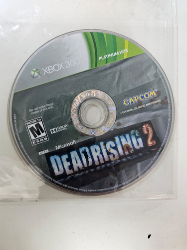 Dead Rising 2 - Xbox 360 Físico Solo Disco (Usado)