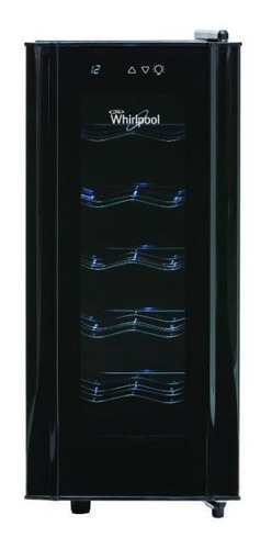 Cava Whirlpool Wzc12a 12 Botellas Negro