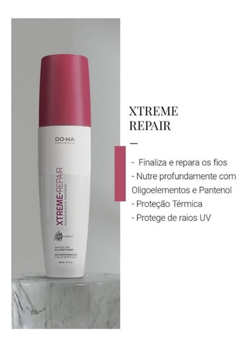 Imagem 2 de 4 de Recondicionador Bifasico Xtreme Repair Doha Doctorhair 210ml