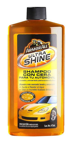 Shampoo Para Autos Con Cera Carnauba Armorall 473 Ml