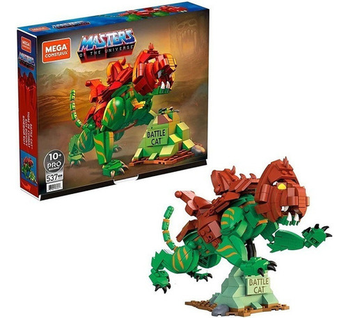 Mega Construx Masters Of The Universe Battle Cat Mattel Quantidade De Peças 537