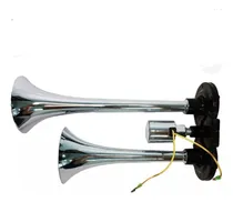 Comprar Corneta De Aire 2 Pitos 12v - 24v (30) Centímetros Cromada