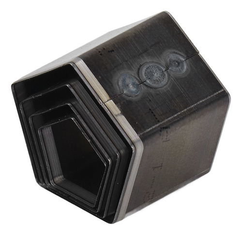 Leather Punching Dies Set 4pcs Pentagon Cutting Die Alloy