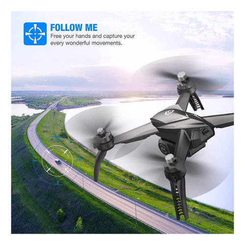 Drones Con Cámara Para Adultos 4k, Dron Gps Letcren B5w Con
