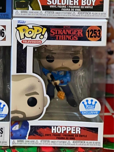 Funko Pop! Stranger Things - Hopper Con Lanzallamas #1253 Fs (Usado)