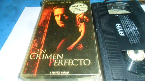 Vhs Un Crimen Perfecto