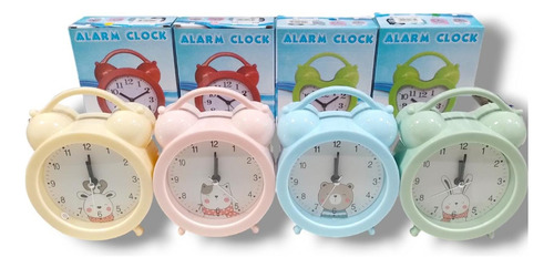 Reloj Despertador Economico Color Pastel Cute Infantil 