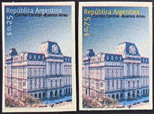 Argentina, Serie Gj 2834-5 Soporte Amarillo 1997 Mint L19062