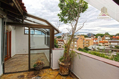Imagem 20 de 26 de Vendo Cobertura Duplex Com Quatro Dormitórios, Próximo Ao Shopping Iguatemi Em Porto Alegre - Co0472