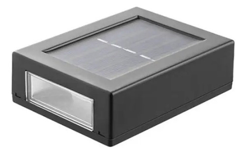 Pack X 2 Lampara Solar Led Aplique Exterior Ip65