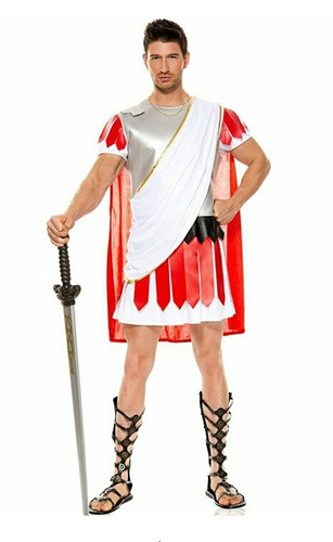 Disfraz Hombre Halloween Romano Julio César Talla Grande