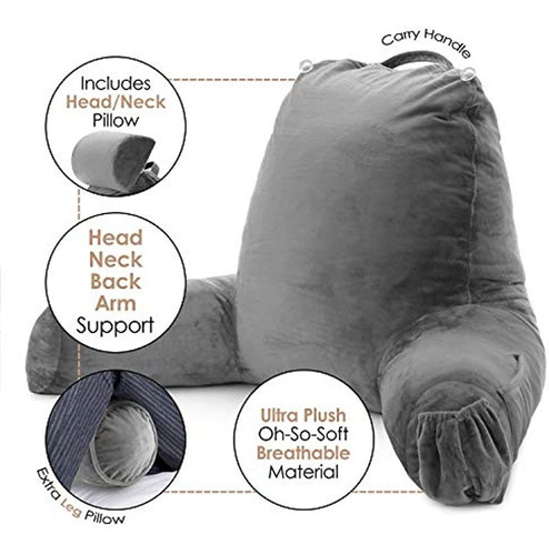 Almohada De Lectura Nestl, Almohada De Cama Grande, Almohada