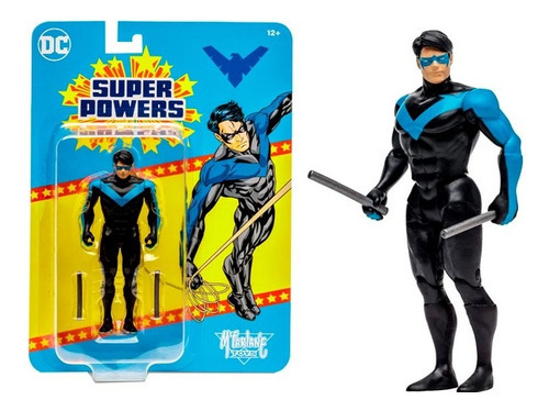 Mcfarlane Nightwing Super Powers 12 Cm Dc Direct