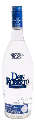 Caja De 12 Tequila Don Roberto Plata 700 Ml