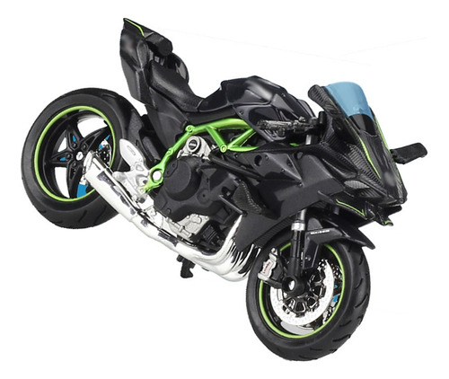 Modelo De Aleación De Motocicleta 1:18 Para Ninja H2 R