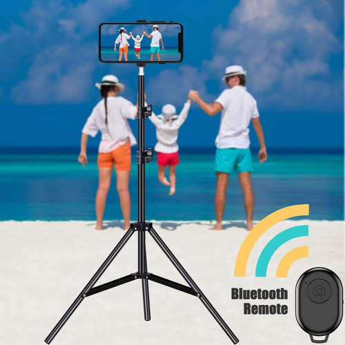 Tripode Rotation 360 1.65 Metros For Celular + Control