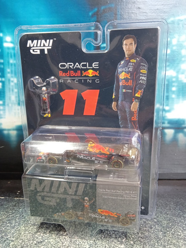 Sérgio Pérez Checo Pérez F1 Mini Gt Con Figura De Metal 