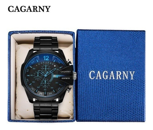 Reloj Deportivo Cagarny De Acero Inoxidable Para Hombre
