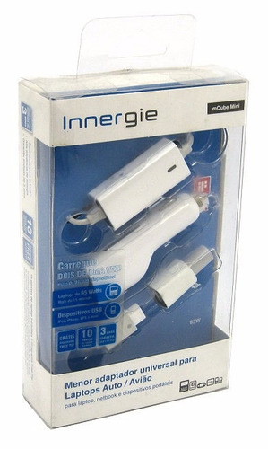 Carregador Universal Notebook Avião Innergie Mcube Mini 65w