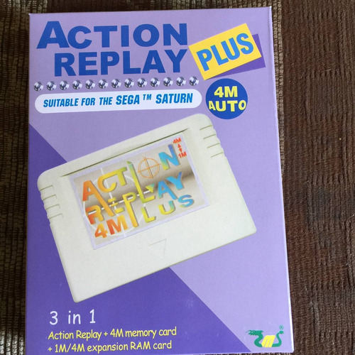 Sega Saturn Actión Replay 4m Plus ( Nuevo)+ Envio