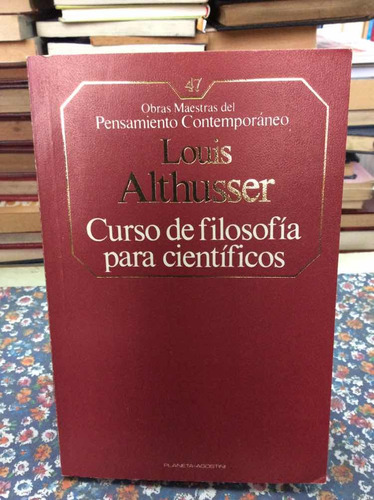 Curso De Filosofía Para Científicos Por Louis Althusser