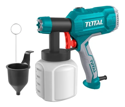 PISTOLA PINTAR ELÉCTRICA 550W PINTURA CON COMPRESOR TOTAL TOTAL TOOLS