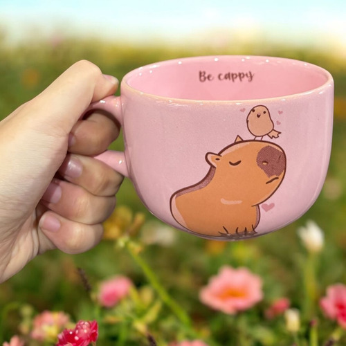 Tazon Carpincho | Capybara | Carppilovers Rosa Modelo 5
