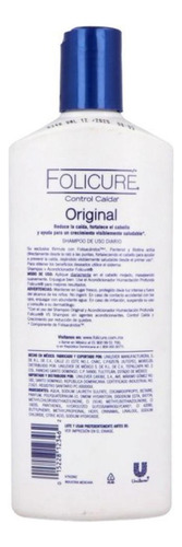 Folicure Original Shampoo Botella Con 350ml