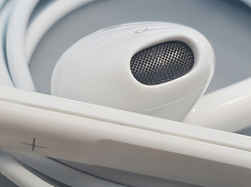 Fone De Ouvido Tipo-c Estéreo Microfone Controle Qualidade Cor Branco