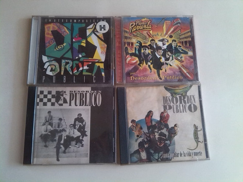 Cd Desorden Publico Varios Original