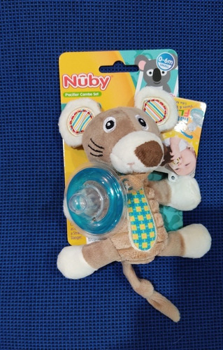 Imagen 5 de 9 de Chupón Nuby Con Peluche