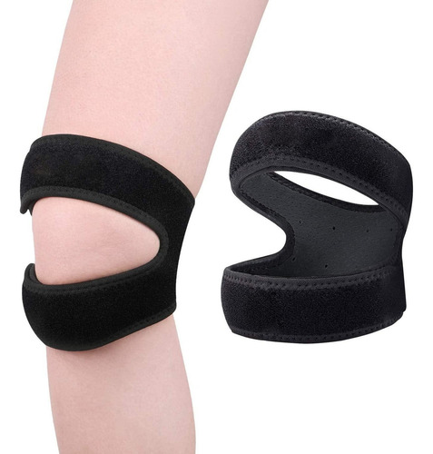 2pcs Correa De Rodilla Soporte Tendón Rotuliano Para Deporte