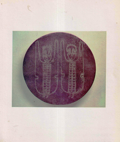 Arte Precolombino: Disco Bronce, Lámina 1962 (Usado)