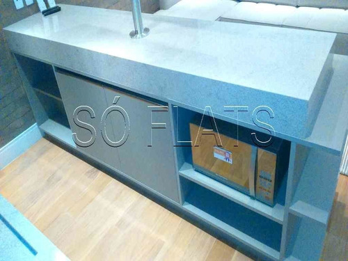 Na Vila Olímpia Flat Com Excelente Localização 61m² - Sf33289