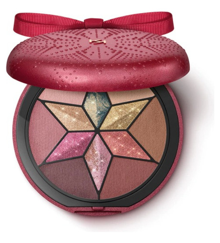 Paleta De Sombras Joyful Holiday Shining Night Kiko Milano Cor da sombra Vermelho