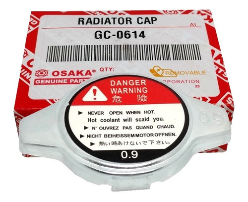 Tapa Radiador Toyota Rav4 1994-1997 2.0l Baja 0.9 Bar 13 Lbs