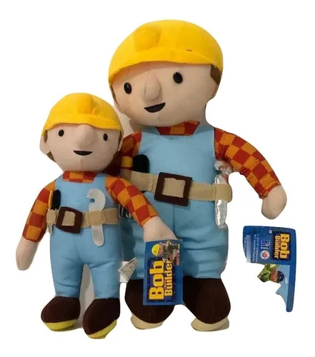 Bob El Constructor 22 Cms Ni o Peluche Construccion Original